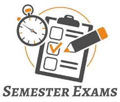 Allen Consolidated Schools - SEMESTER TEST SCHEDULE AND INFORMATION